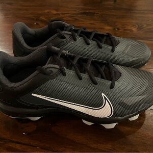 Nike Black and White Cleats